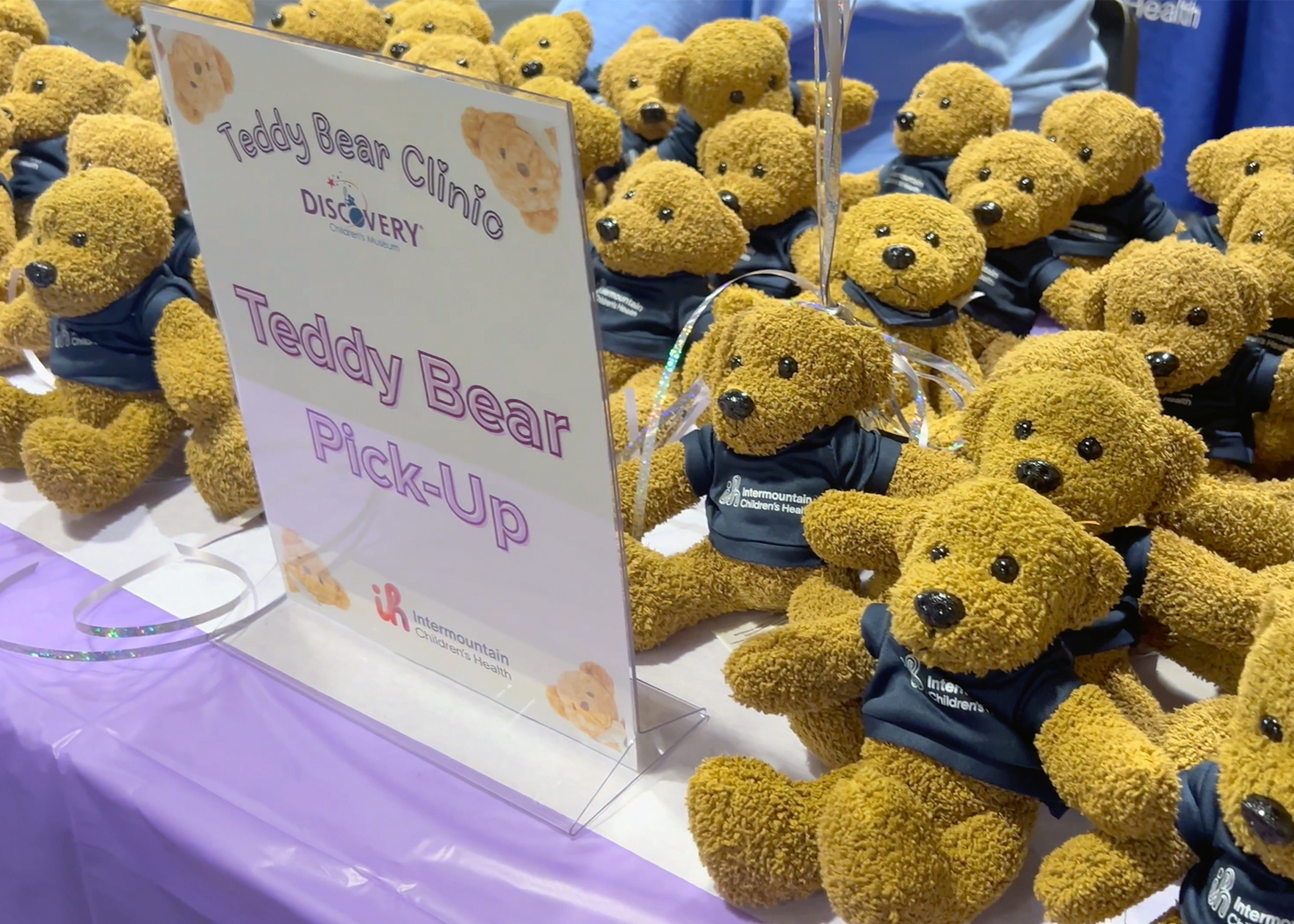 Intermountain Health Annual Teddy Bear Clinic at DISCOVERY Children’s Museum Gives Kids Chance to Play Doctor